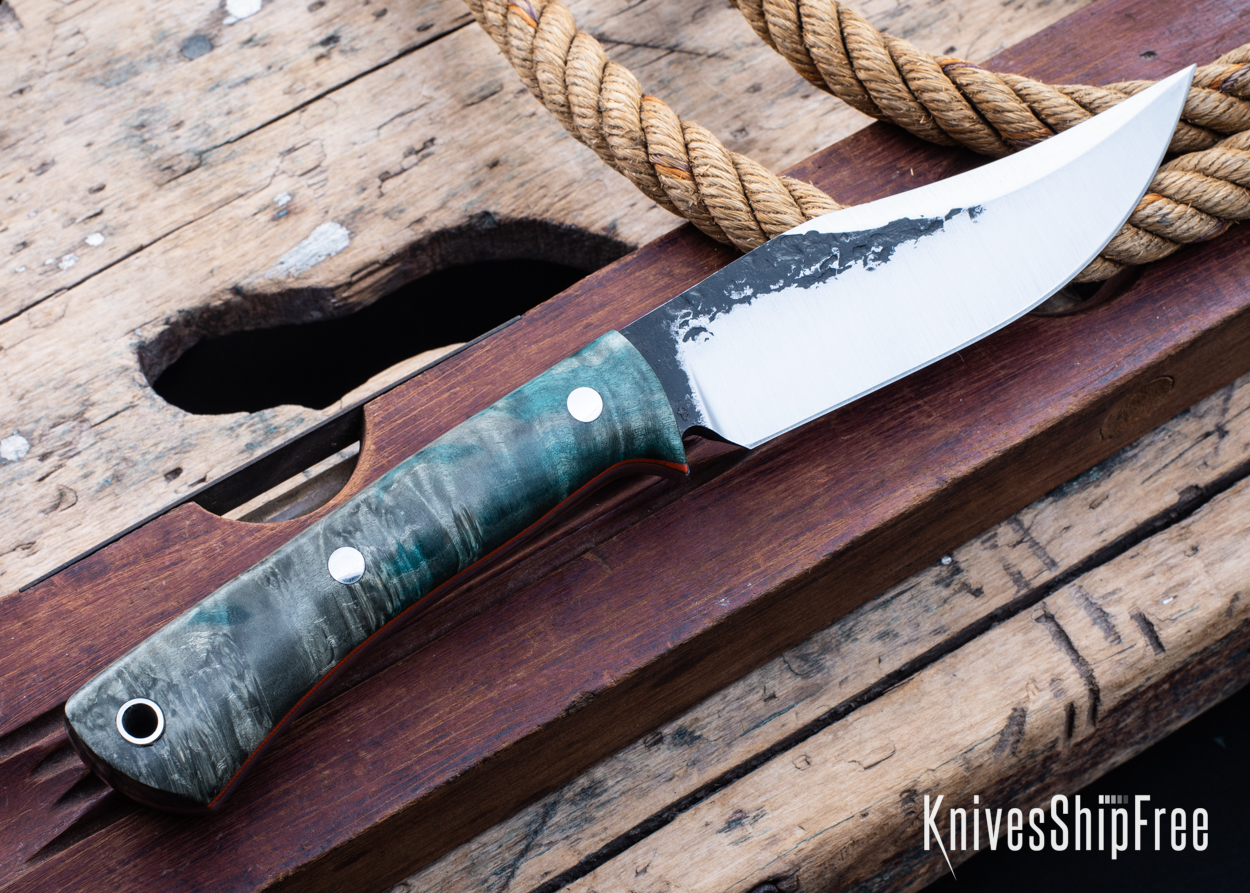 Box Elder Burl - Orange Liners - LH14HJ093 (Back)