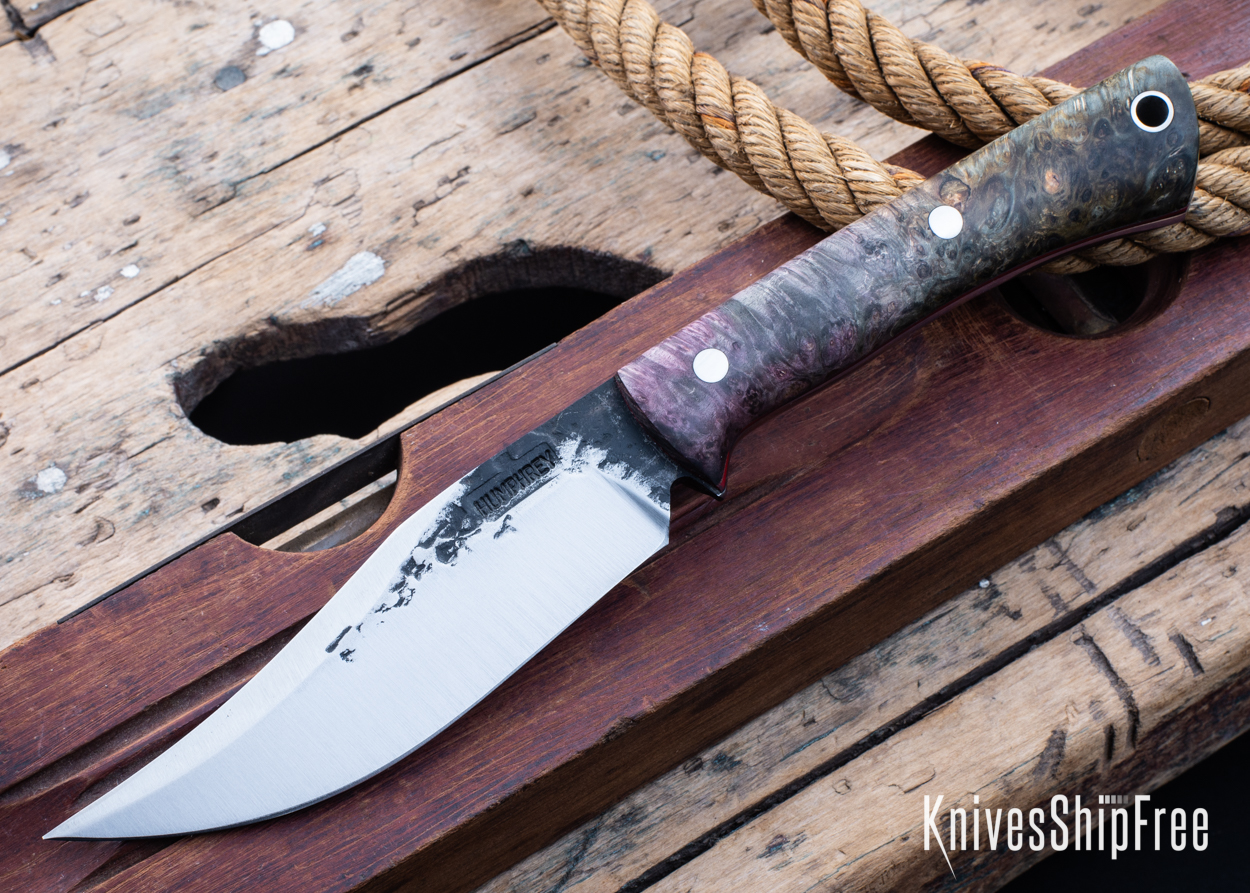 Box Elder Burl - Red Liners - LH14HJ101 (Front)