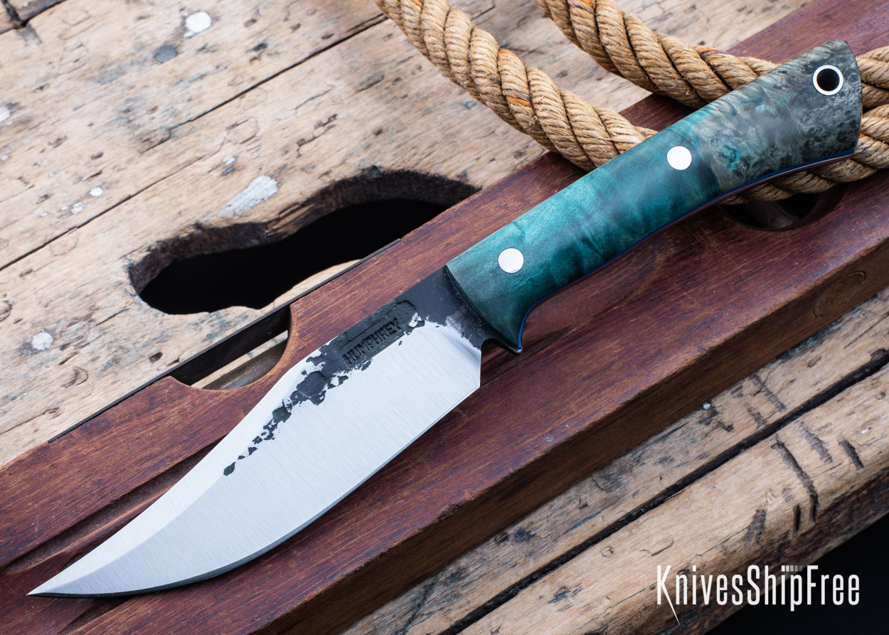 Box Elder Burl - Blue Liners - LH14HJ078 (Front)