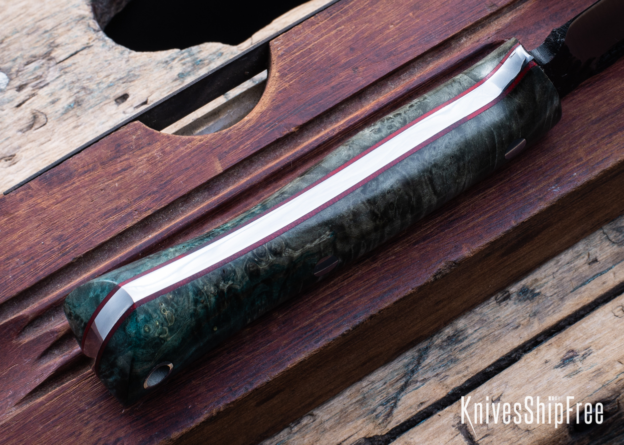 Box Elder Burl - Red Liners - LH14HJ100 (Liners)