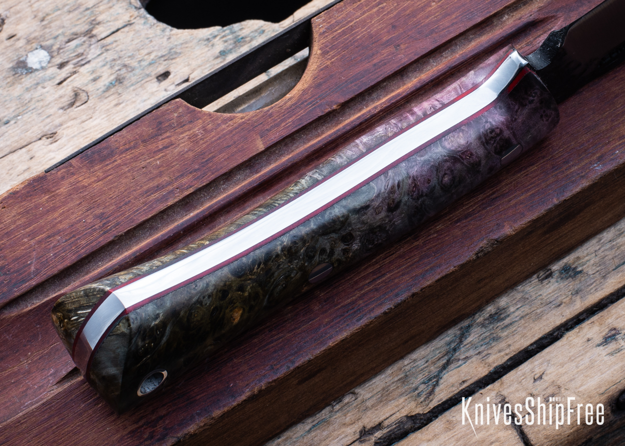 Box Elder Burl - Red Liners - LH14HJ101 (Liners)