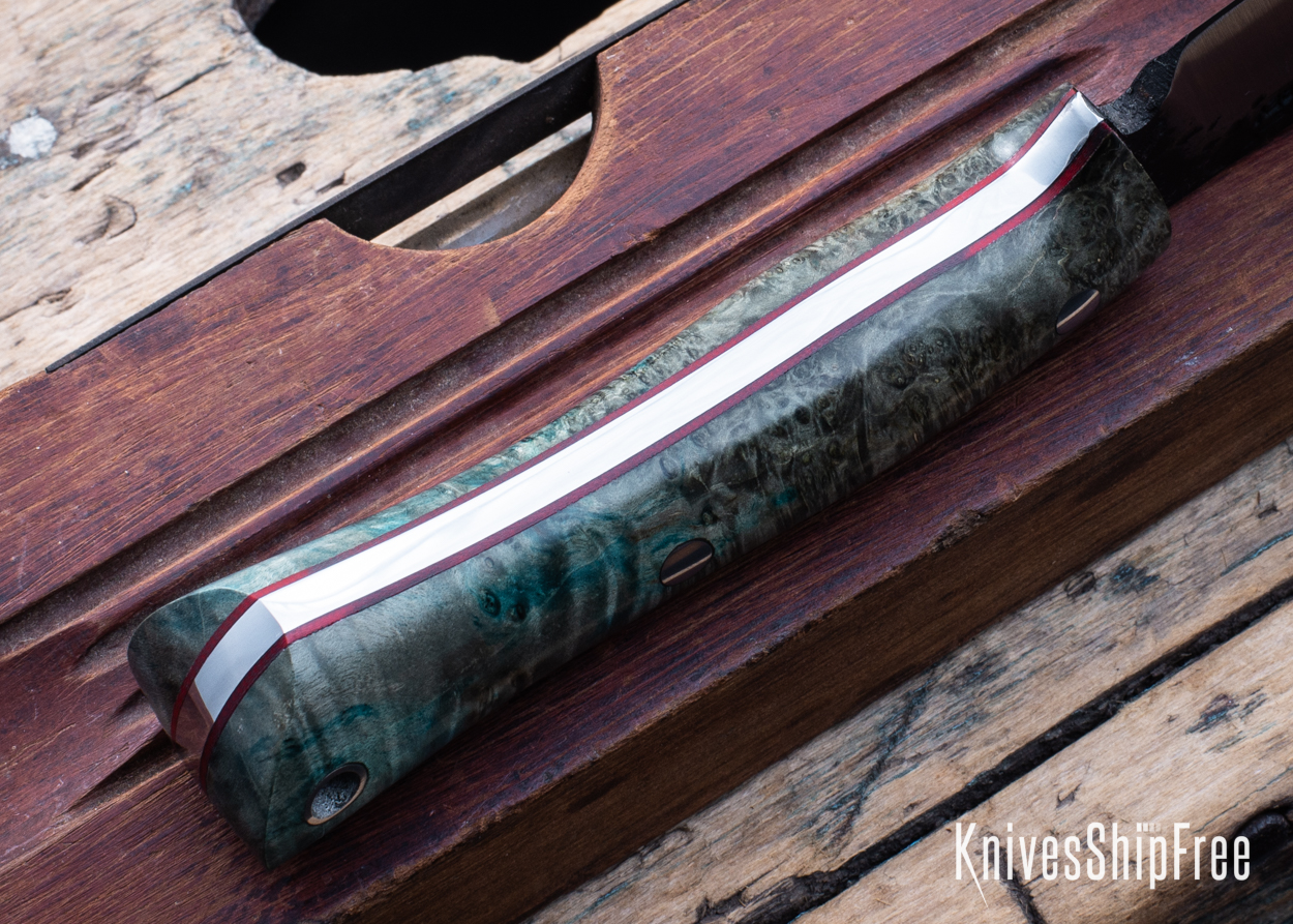 Box Elder Burl - Red Liners - LH14HJ104 (Liners)