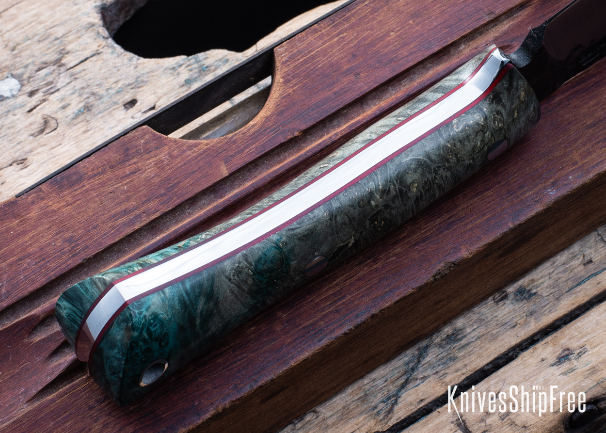 Box Elder Burl - Red Liners - LH14HJ105 (Liners)