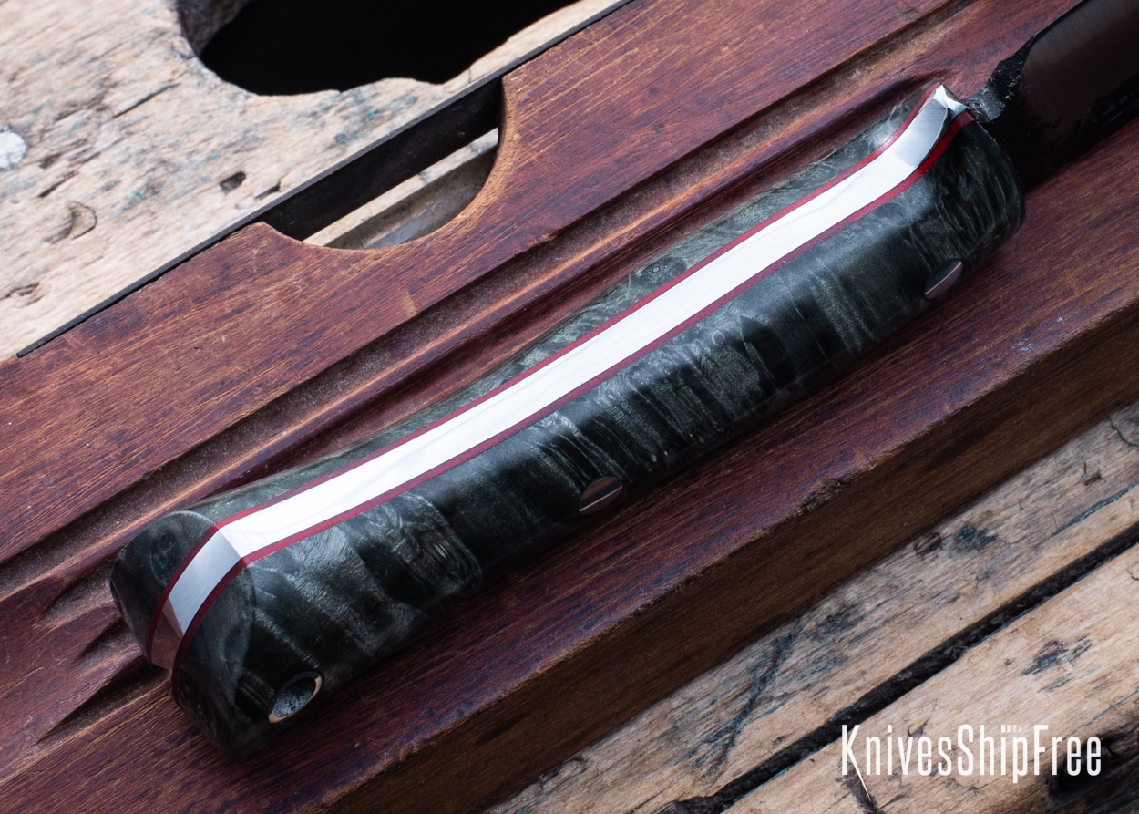 Box Elder Burl - Red Liners - LH14HJ107 (Liners)