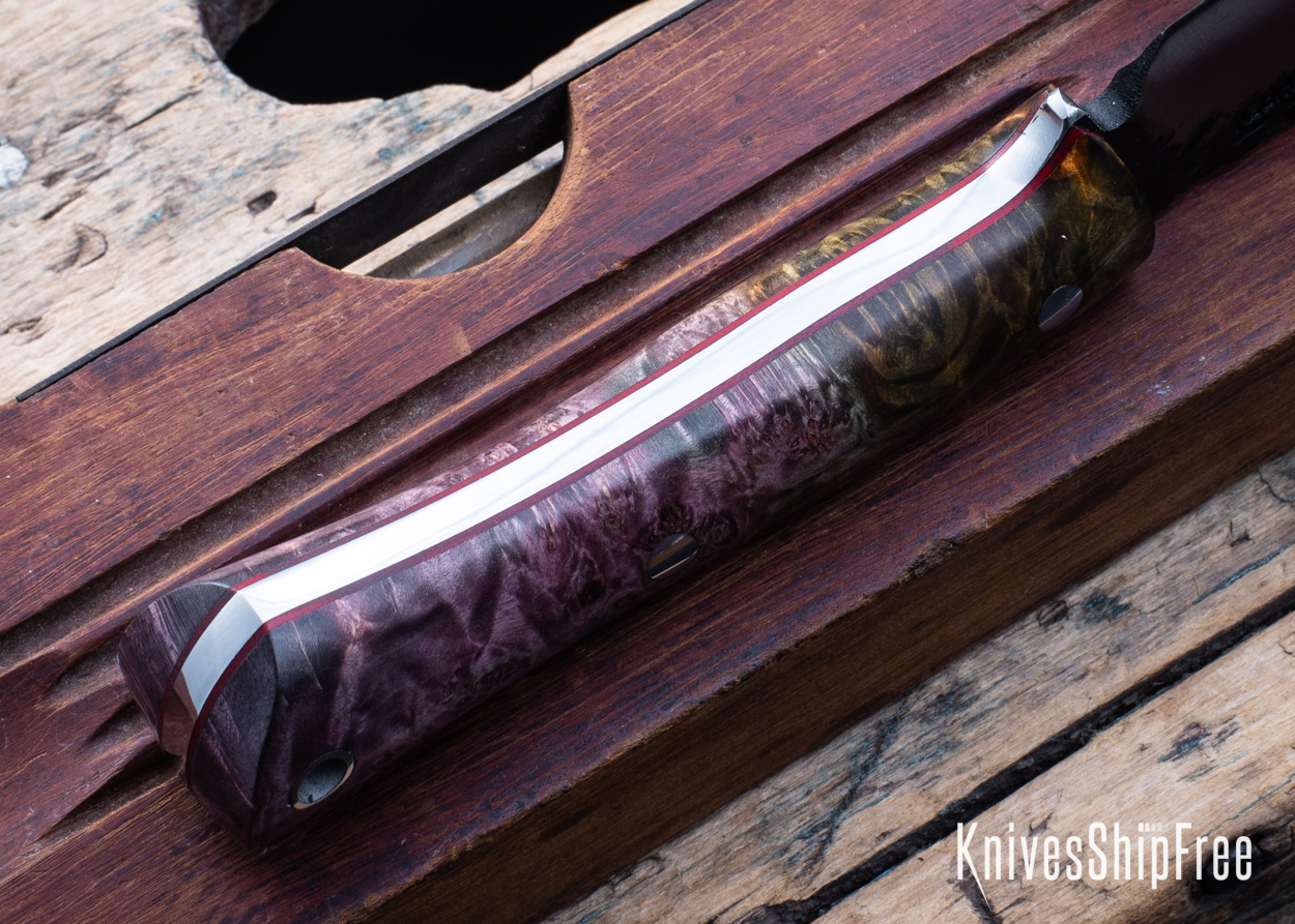 Box Elder Burl - Red Liners - LH14HJ110 (Liners)