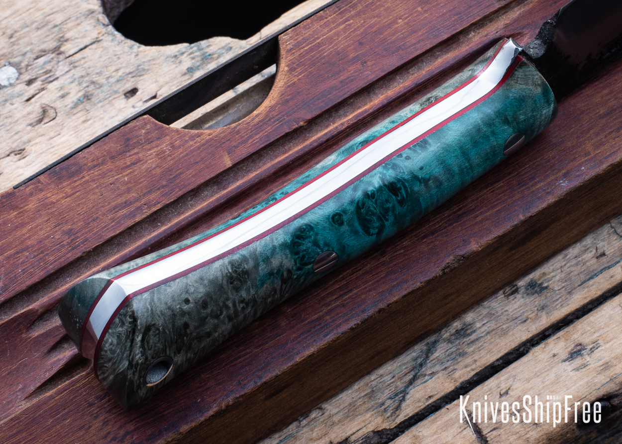 Box Elder Burl - Red Liners - LH14HJ112 (Liners)