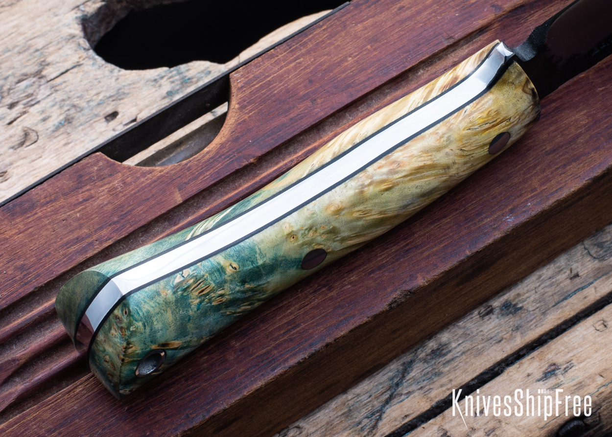 Box Elder Burl - Black Liners - LH14HJ058 (Liners)