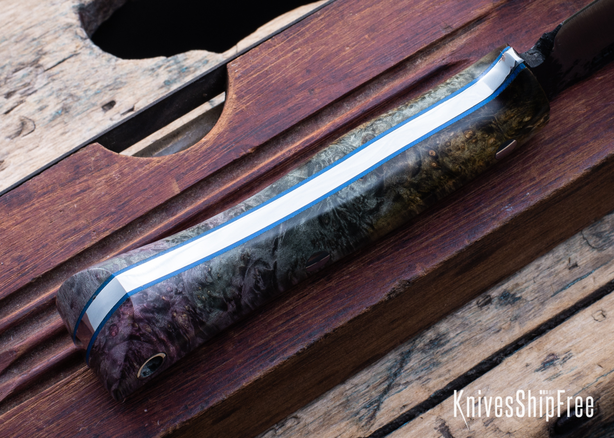 Box Elder Burl - Blue Liners - LH14HJ069 (Liners)