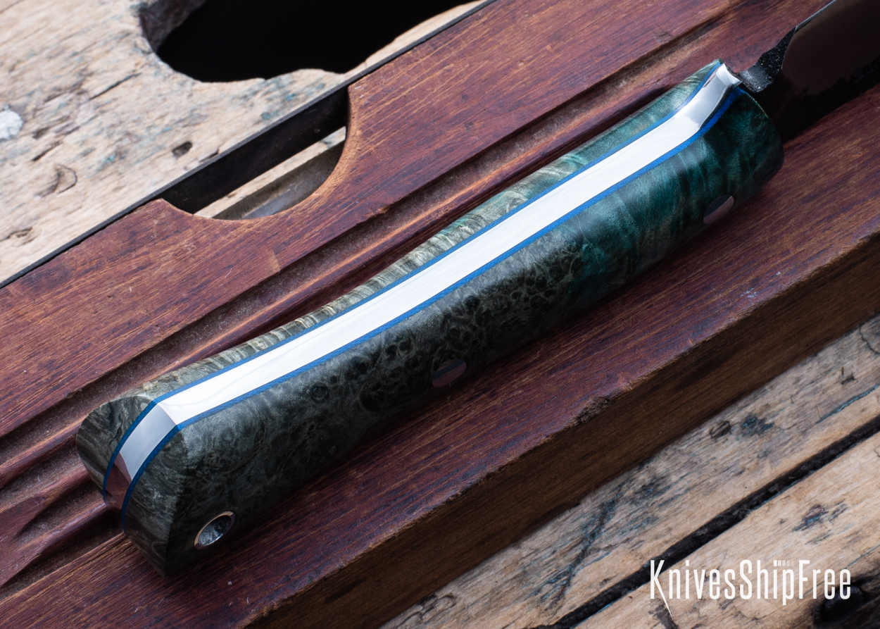 Box Elder Burl - Blue Liners - LH14HJ070 (Liners)