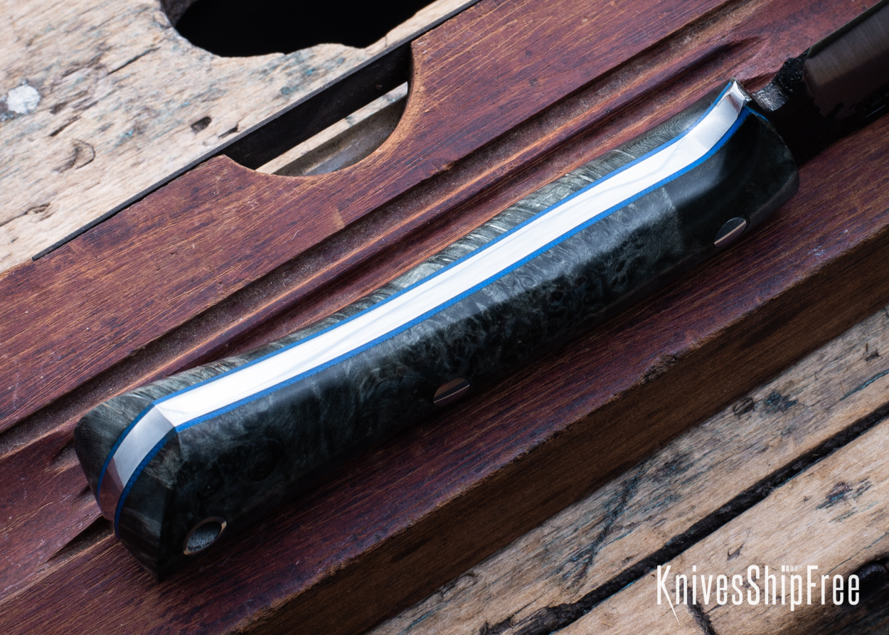 Box Elder Burl - Blue Liners - LH14HJ074 (Liners)