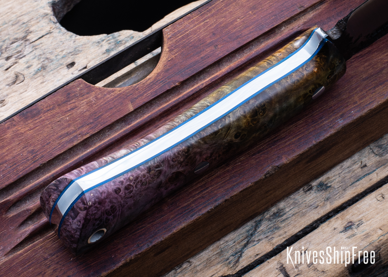 Box Elder Burl - Blue Liners - LH14HJ076 (Liners)