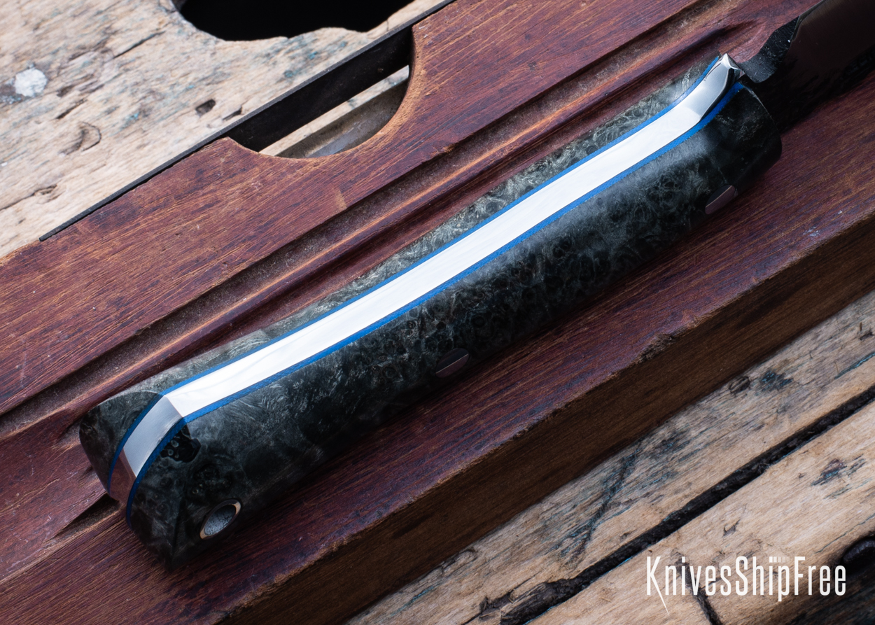 Box Elder Burl - Blue Liners - LH14HJ077 (Liners)