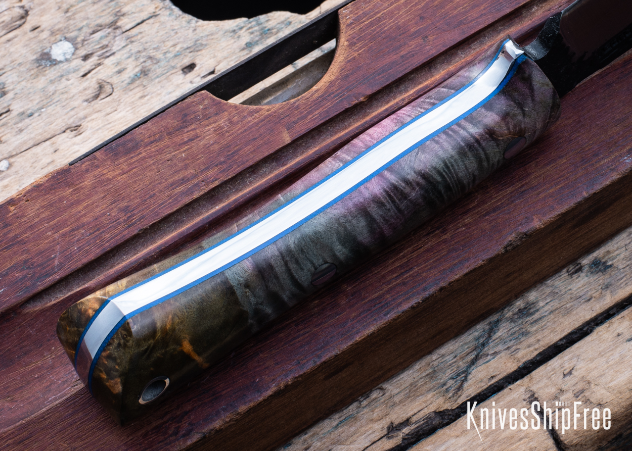 Box Elder Burl - Blue Liners - LH14HJ079 (Liners)