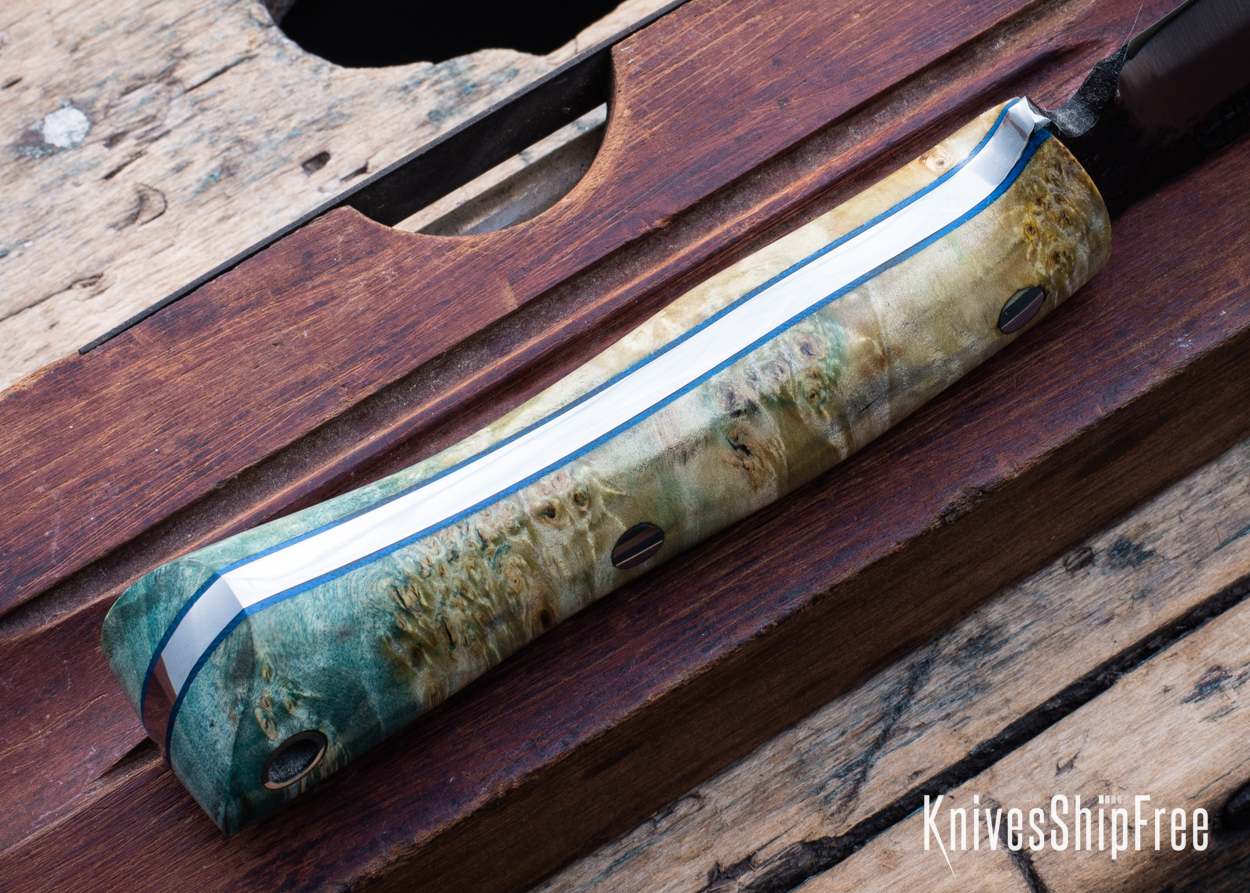 Box Elder Burl - Blue Liners - LH14HJ083 (Liners)