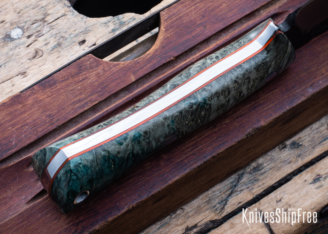 Box Elder Burl - Orange Liners - LH14HJ084 (Liners)