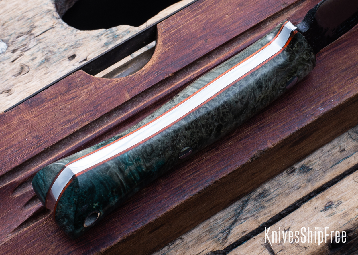 Box Elder Burl - Orange Liners - LH14HJ086 (Liners)