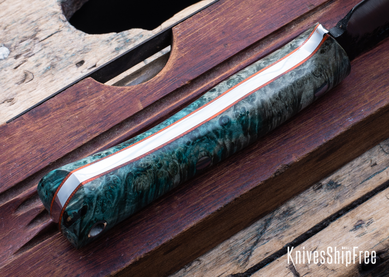 Box Elder Burl - Orange Liners - LH14HJ087 (Liners)