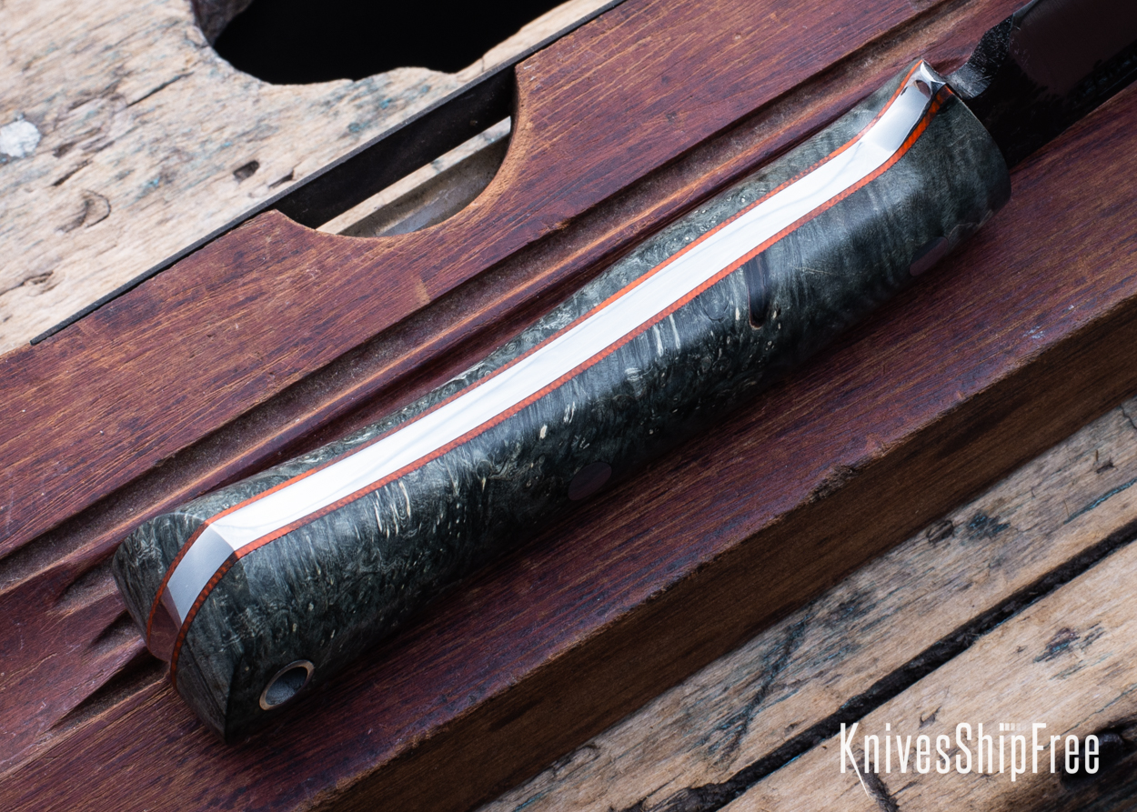 Box Elder Burl - Orange Liners - LH14HJ088 (Liners)