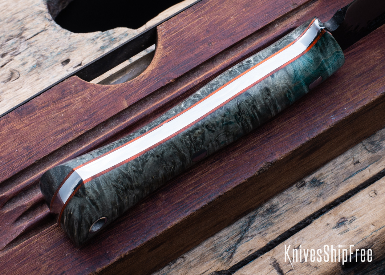 Box Elder Burl - Orange Liners - LH14HJ089 (Liners)