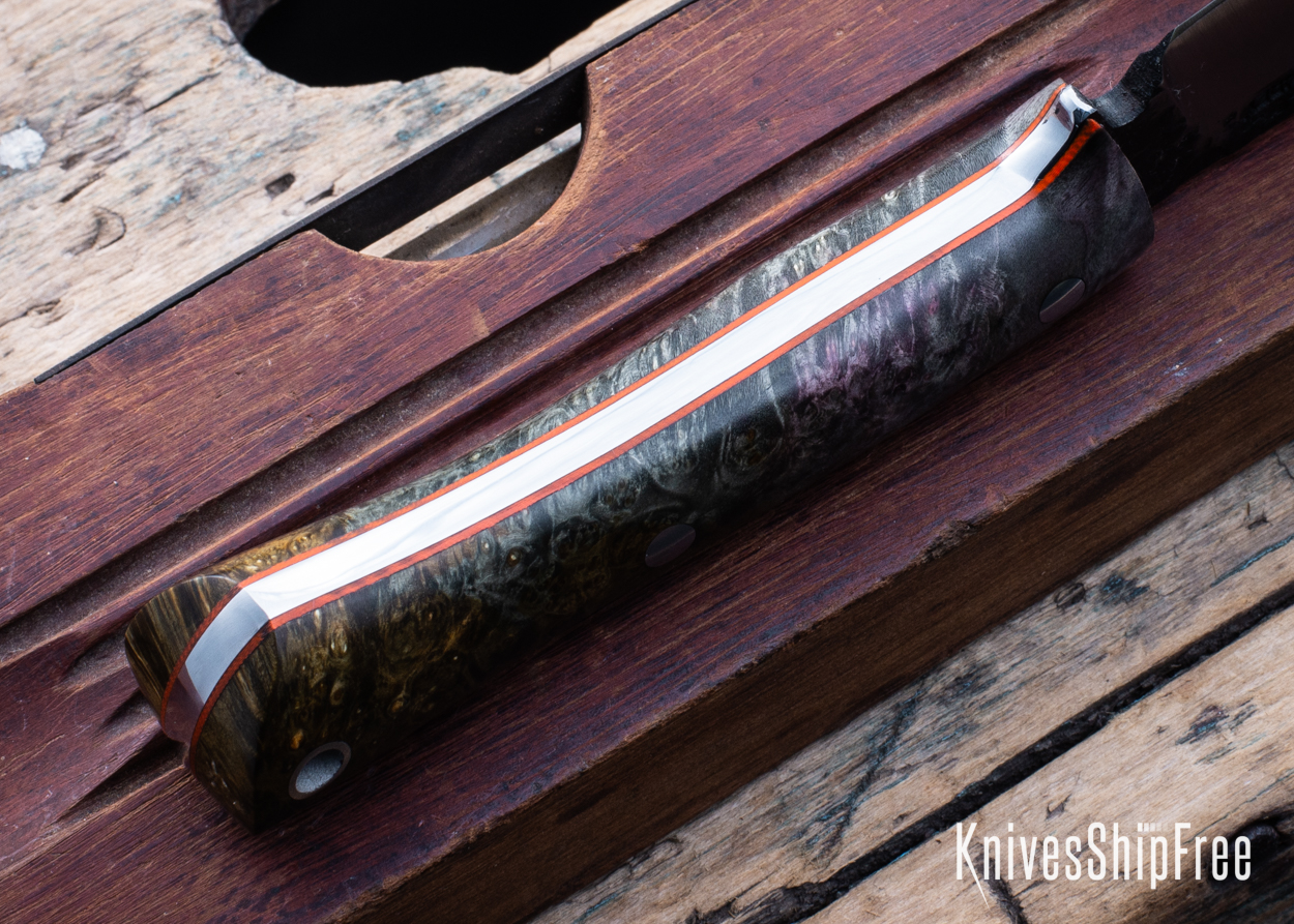 Box Elder Burl - Orange Liners - LH14HJ091 (Liners)