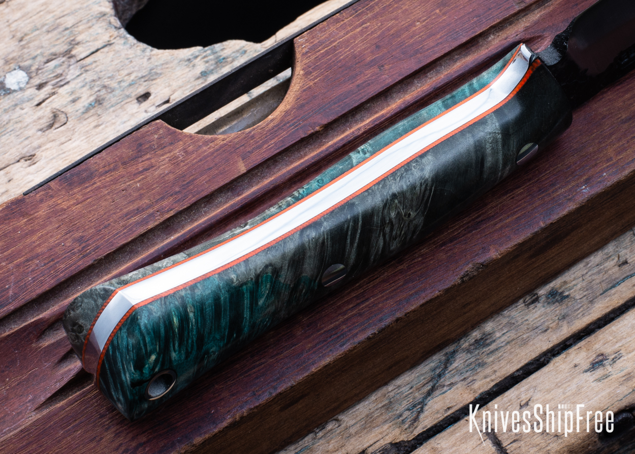 Box Elder Burl - Orange Liners - LH14HJ093 (Liners)