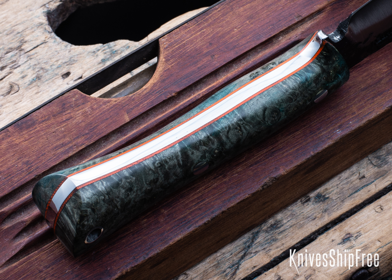 Box Elder Burl - Orange Liners - LH14HJ094 (Liners)