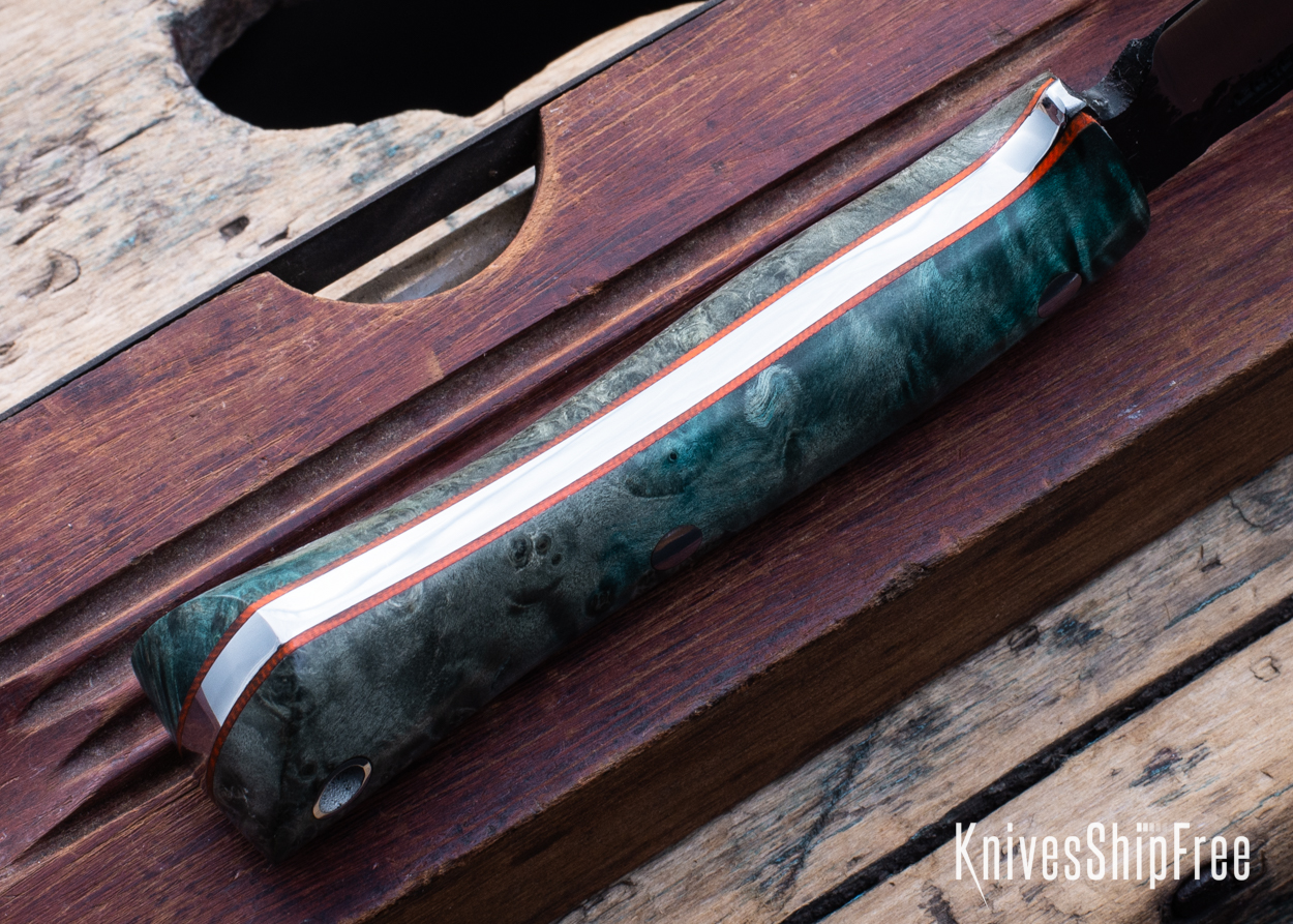 Box Elder Burl - Orange Liners - LH14HJ096 (Liners)