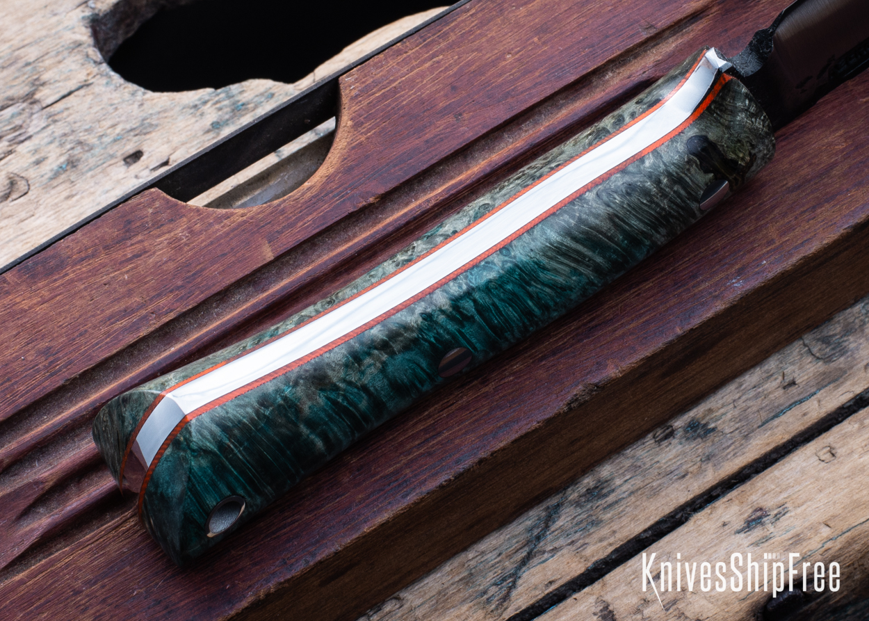 Box Elder Burl - Orange Liners - LH14HJ097 (Liners)