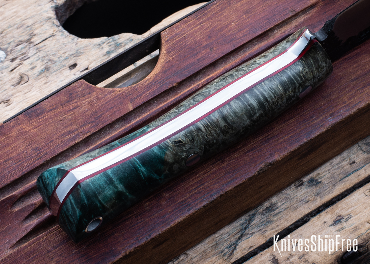 Box Elder Burl - Red Liners - LH14HJ099 (Liners)