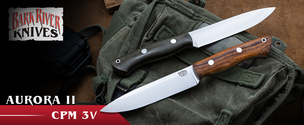 Bark River Knives: Aurora II - CPM 3V