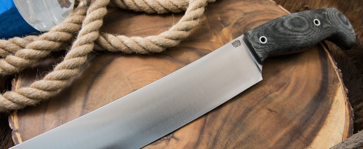 Bark River Knives: Donavon Phillips Competition Chopper/Camp Knife