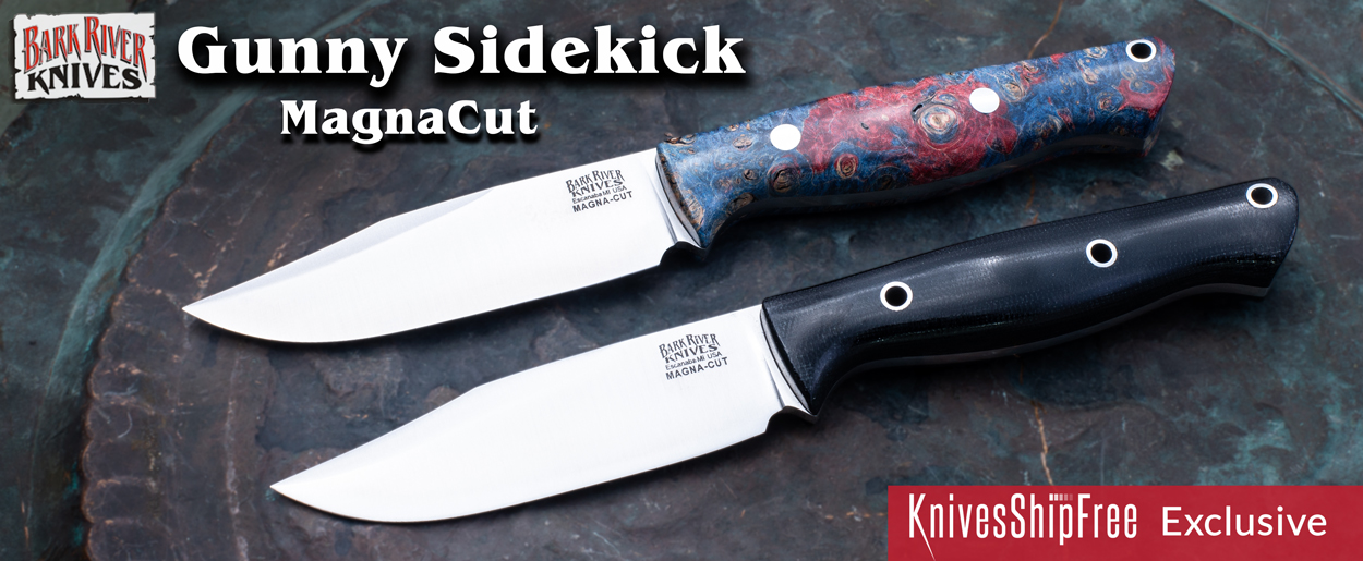 Bark River Knives - Gunny Models - Gunny Sidekick - CPM MagnaCut