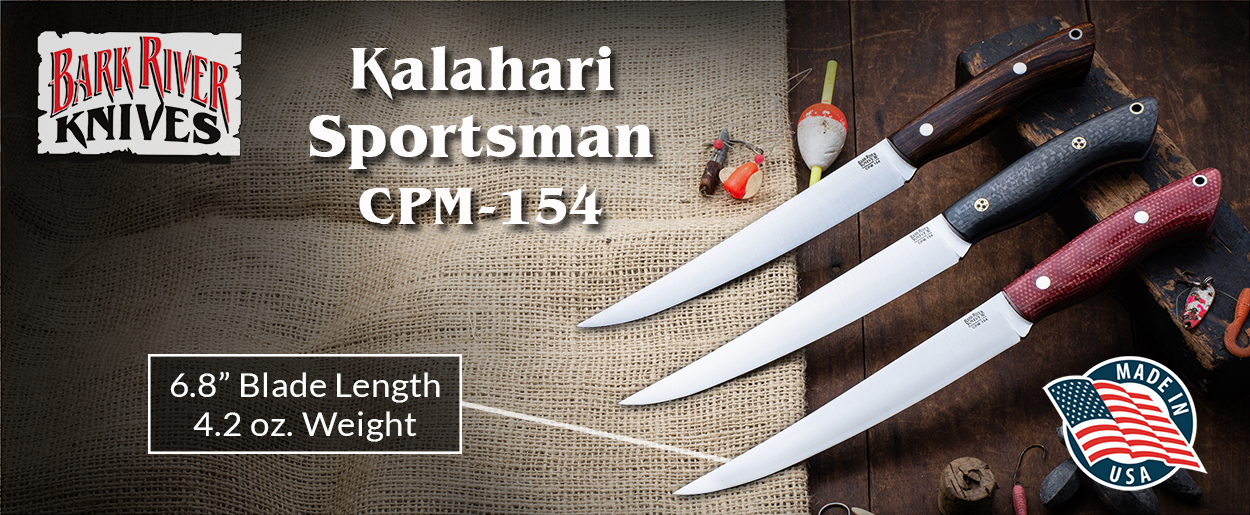 Bark River Knives: Kalahari Sportsman - CPM 154