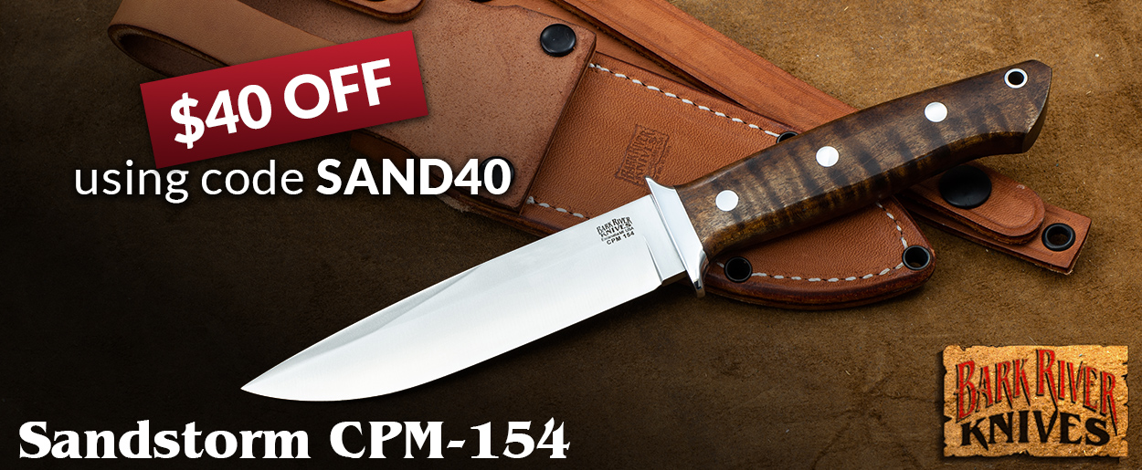 Bark River Knives: Sandstorm - CPM-154