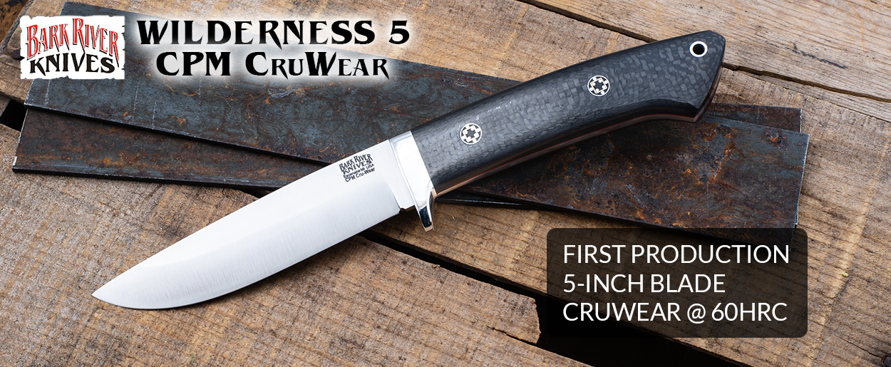 Bark River Knives: Wilderness 5 - CPM CruWear