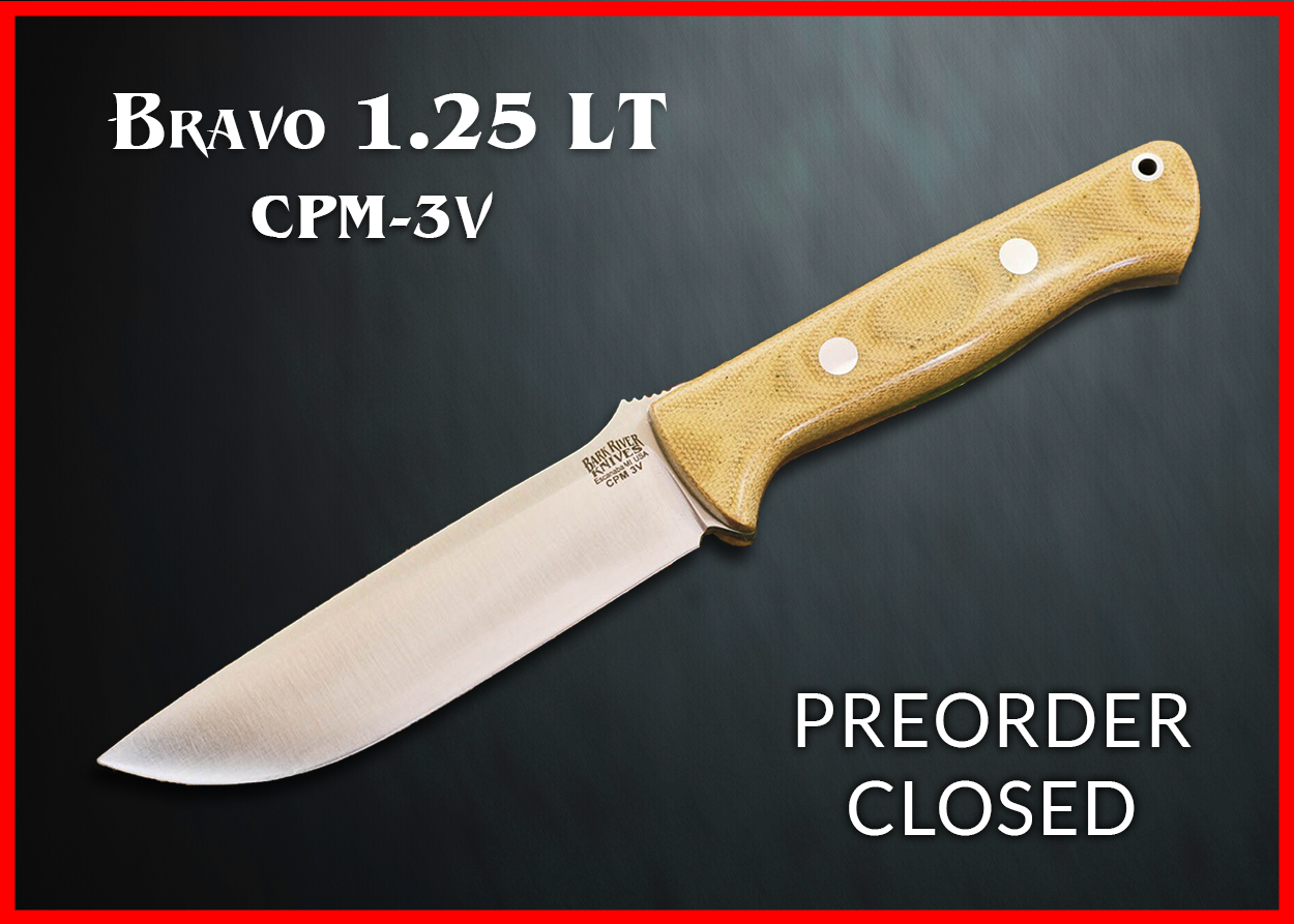 Bark River Knives Bravo 1 25 Lt Cpm 3v