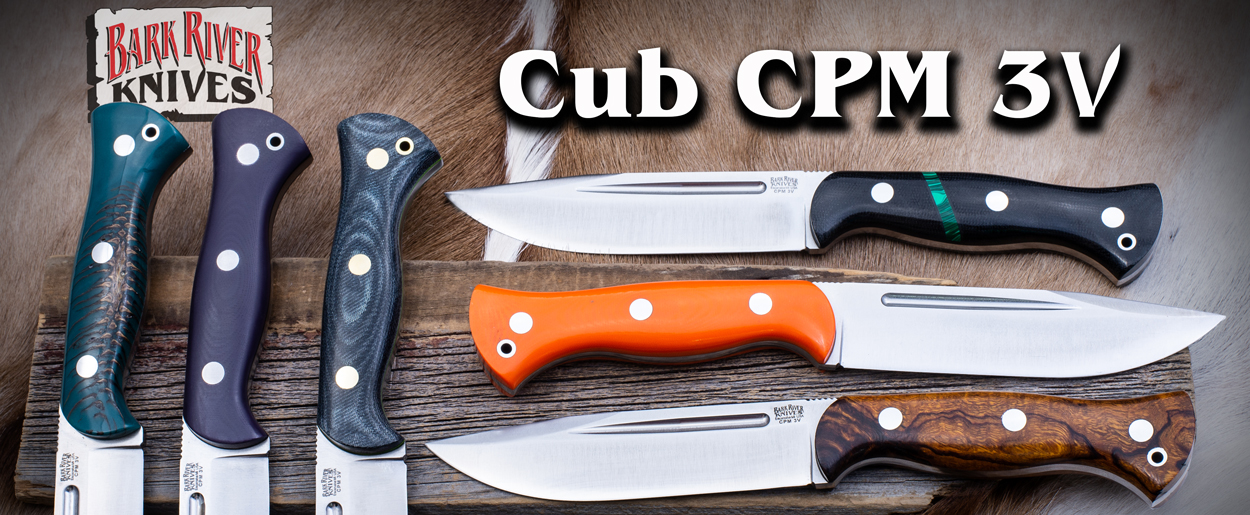Bark River Knives: Cub - CPM 3V