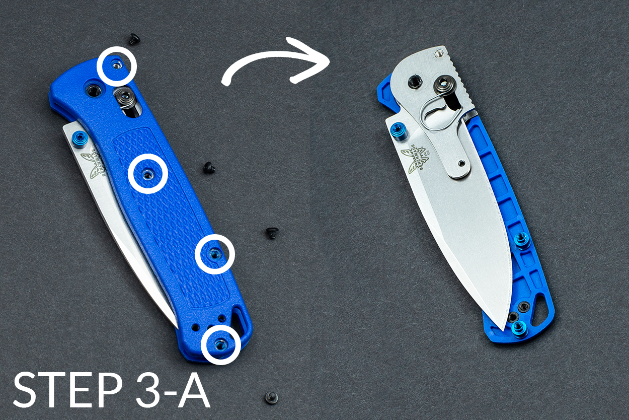 Replacing Benchmade Bugout Scales