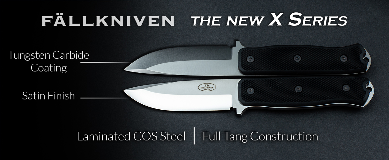 Fallkniven: A1xb - Laminated CoS Steel - Tungsten Carbide Coating