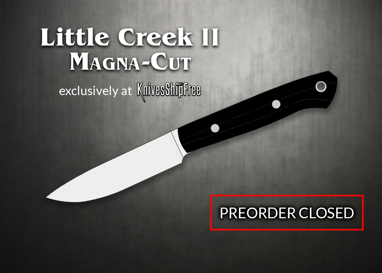 Bark River Knives Little Creek II MagnaCut KnivesShipFree