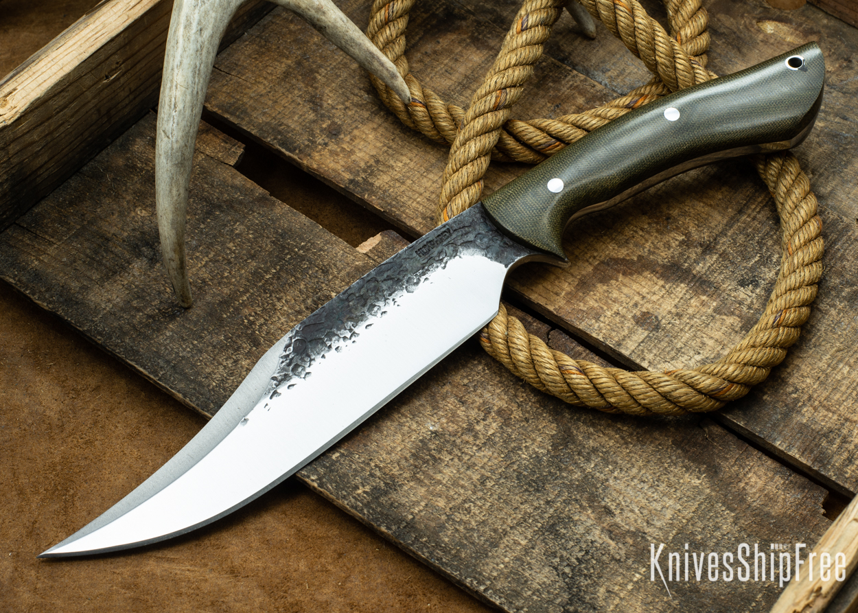Green Canvas Micarta - 112310