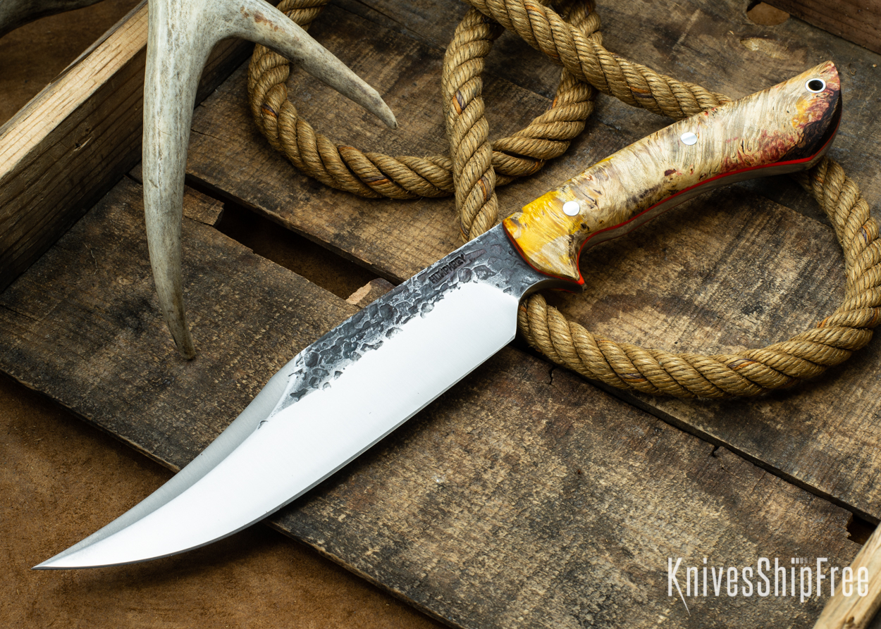 Black Gold & Red Elder Burl - Orange Liners - 112336