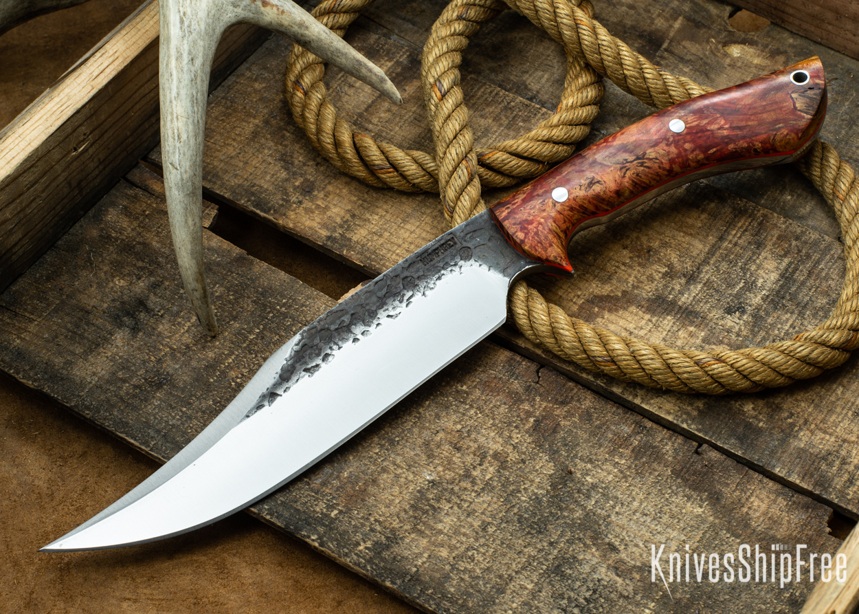 Red & Orange Elder Burl - Orange Liners - 112353