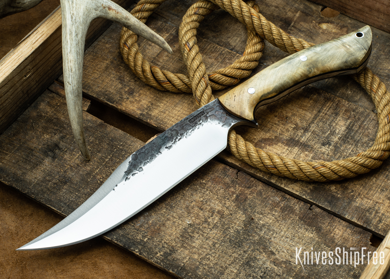 Natural Elder Burl - Black Liners - 112354
