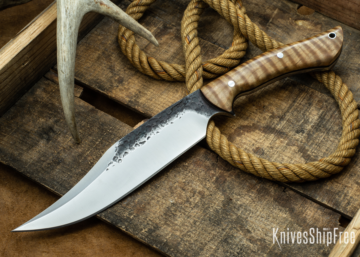 Blonde Curly Maple - Black Liners - 112358