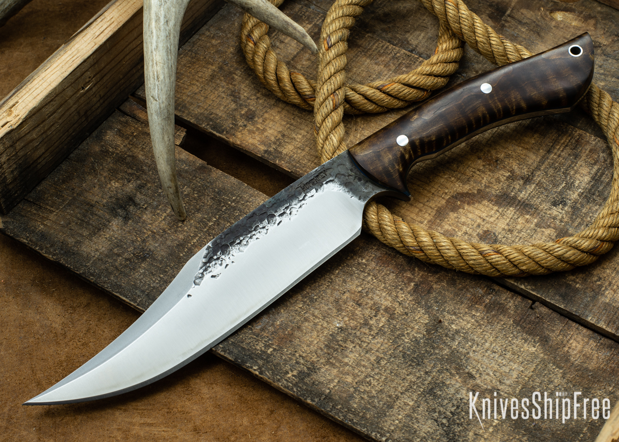 Dark Curly Maple - Blue Liners - 112365