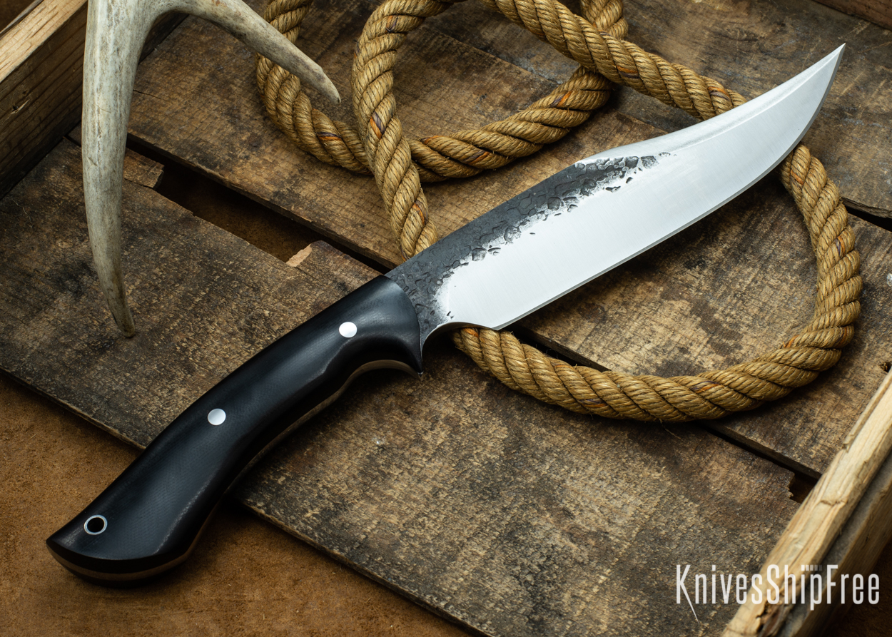 (Back) Black Canvas Micarta - 112301