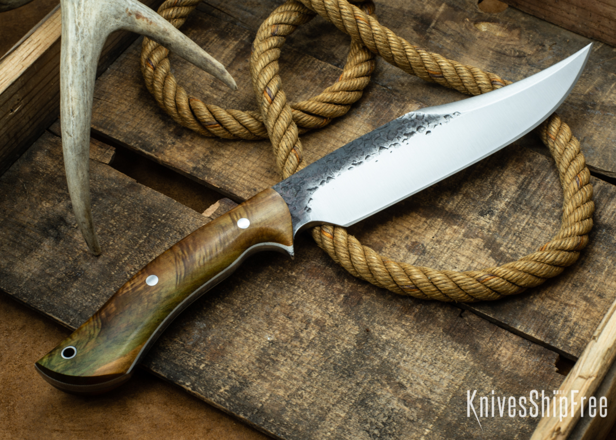 (Back) Brown & Green Elder Burl - White Liners - 112339