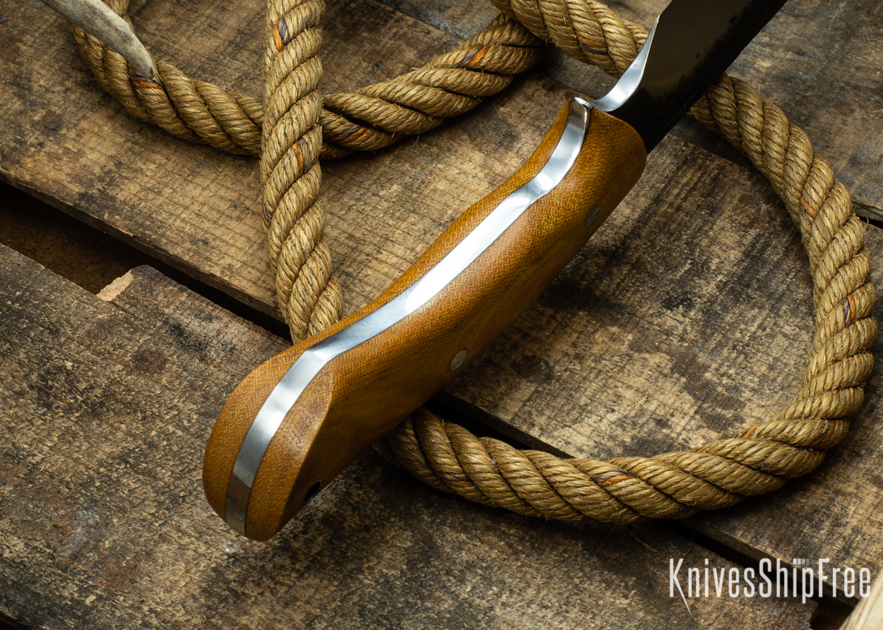 (Spine) Natural Canvas Micarta - 112315