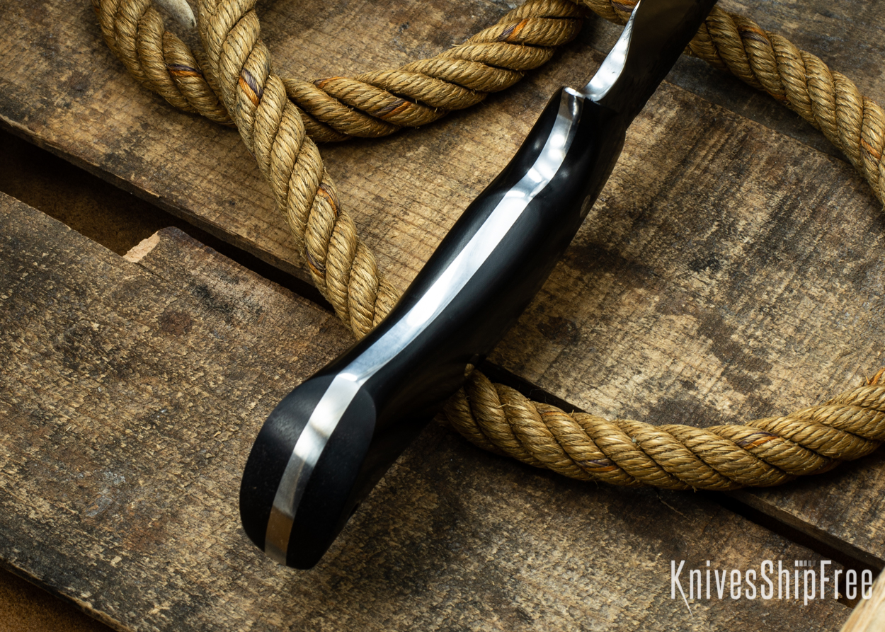 (Spine) Black Canvas Micarta - 112303